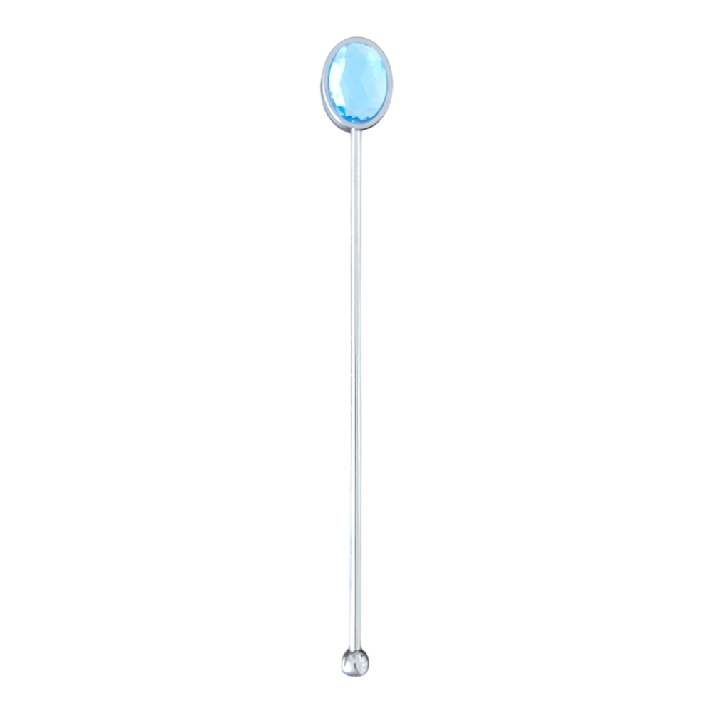 Rare Vintage Metal‎ Jeweled Bombay Sapphire Gin Cocktail Stirrers New